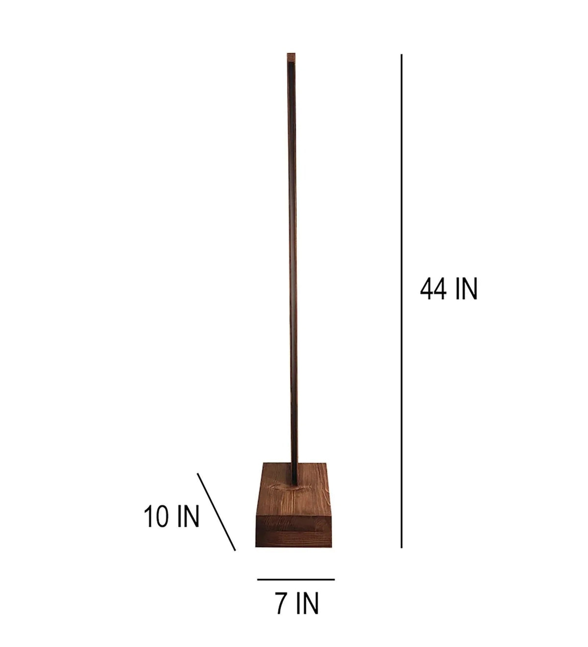 Arc LED Wooden Floor Lamp - ArtyCraftz.com