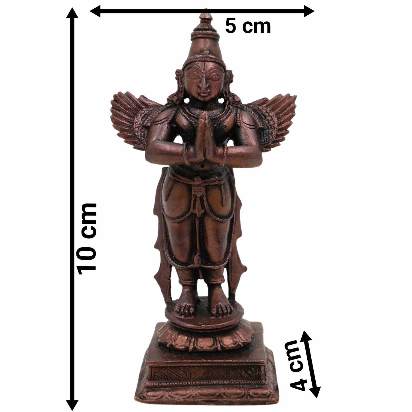 Exquisite Copper Garuda Dev Statue