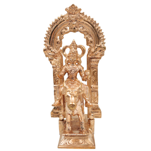 Bronze Vishnumaya Idol Traditional Kerala Deity Statue (24 cm)