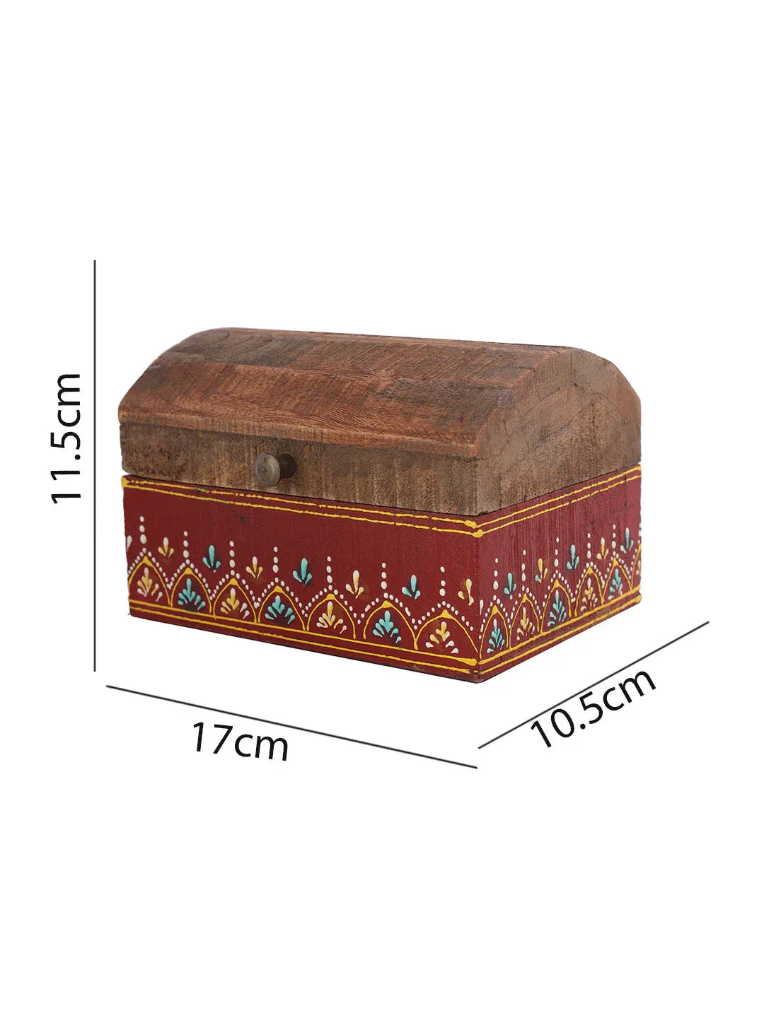 Wooden Handpainted Box/Organizer