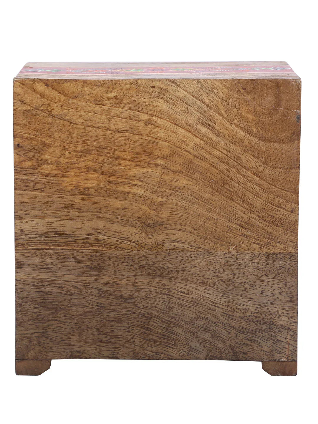Traditional Handpainted Chest with Drawer Back Side View