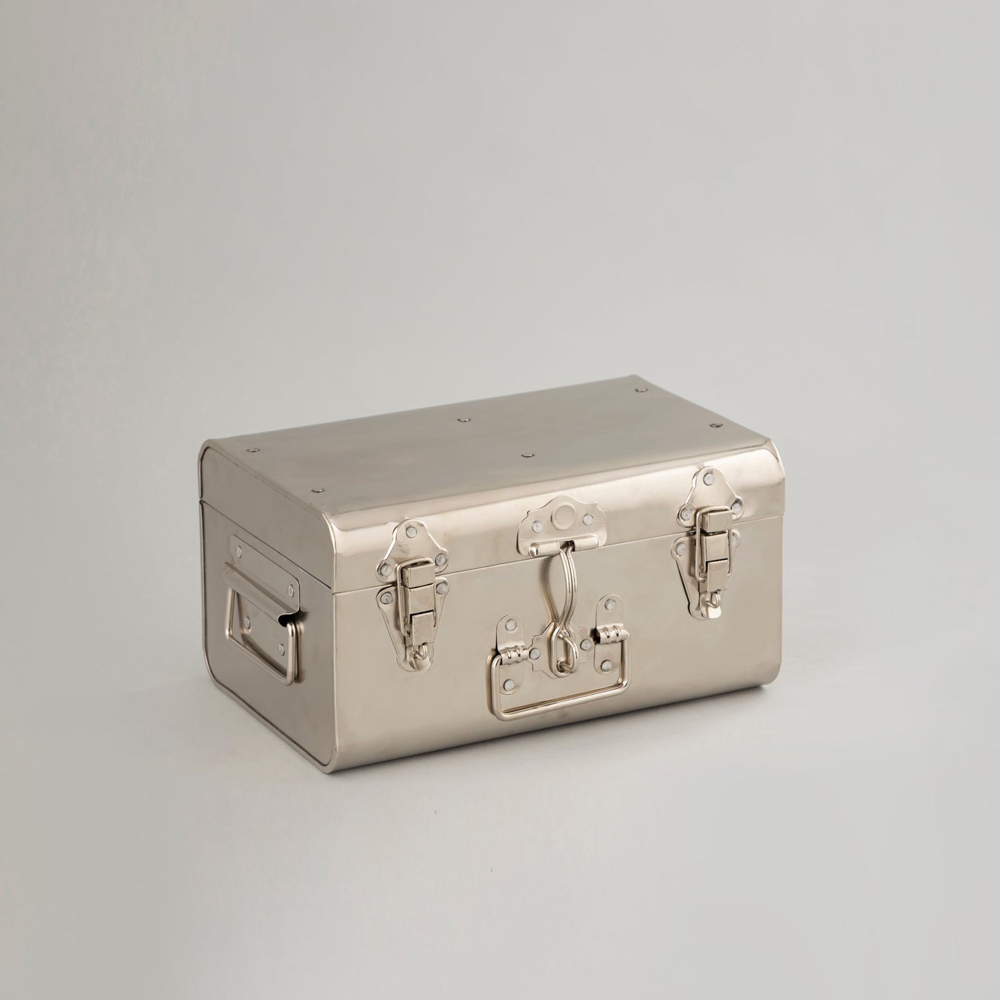 Silver Vintage Style Trunk Boxes