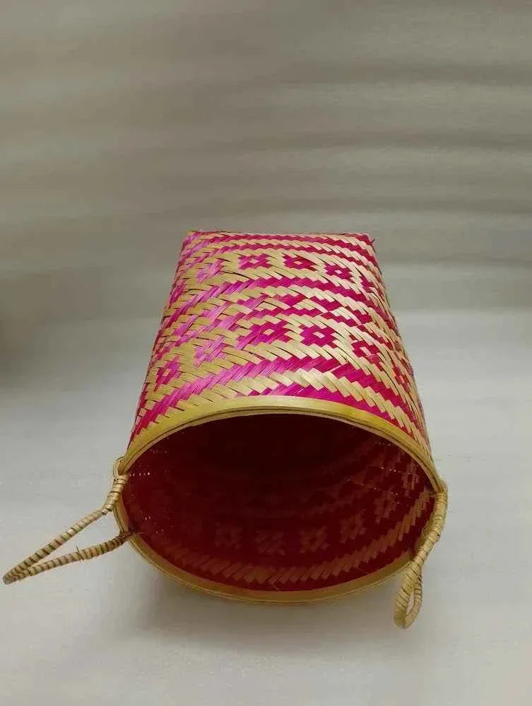 Handmade Bamboo Laundry Basket