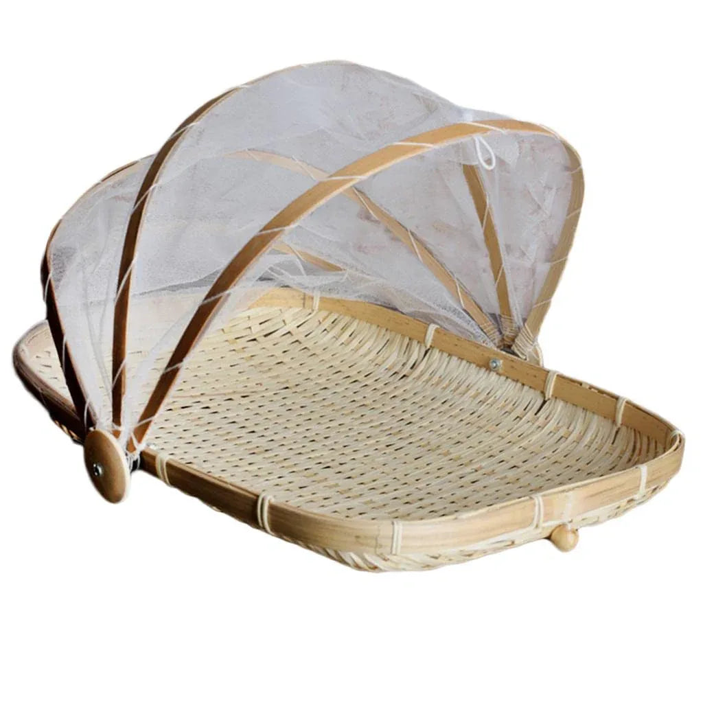 Bamboo Net Tent Basket