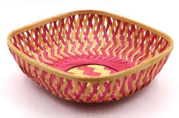 Bamboo Square Basket