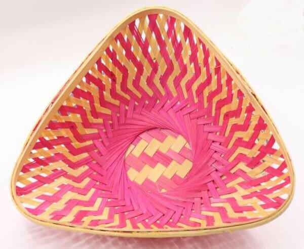 Bamboo Triangular Basket