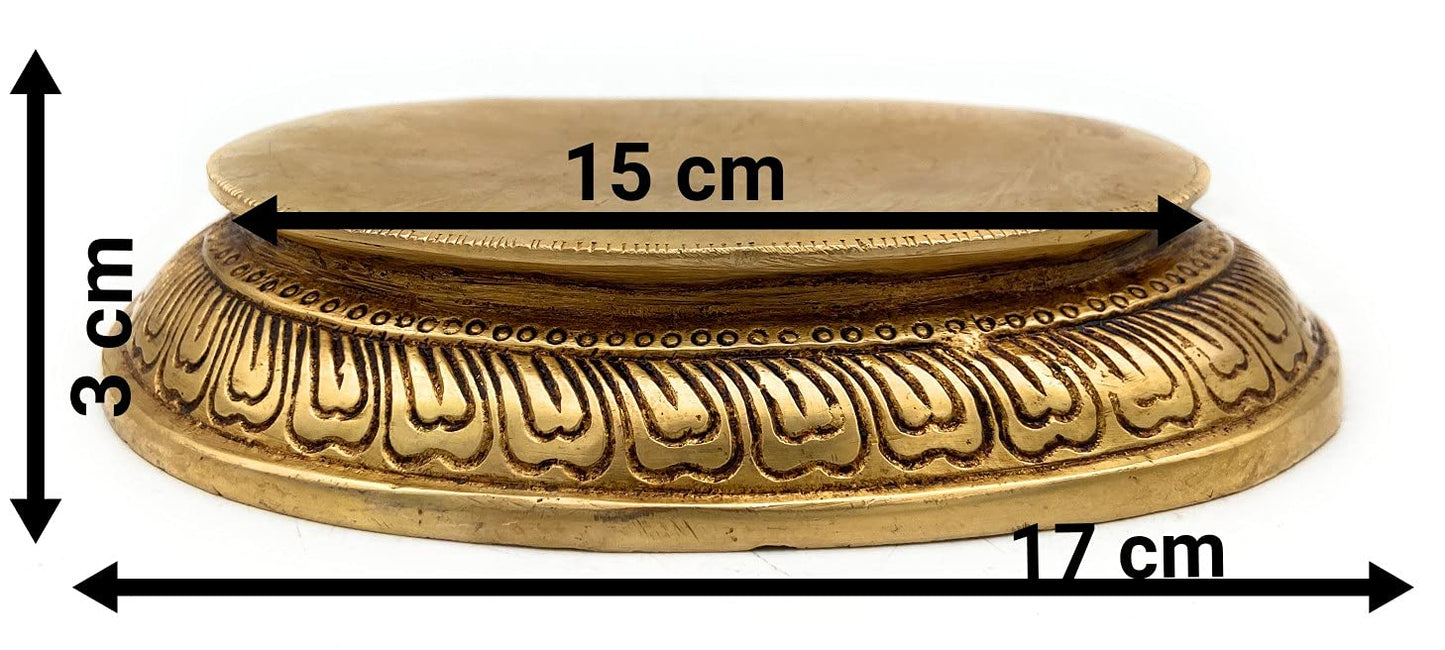 Bhunes Brass Chowki Peetha For Idols Bajot Aasan Stand ArtyCraftz.com