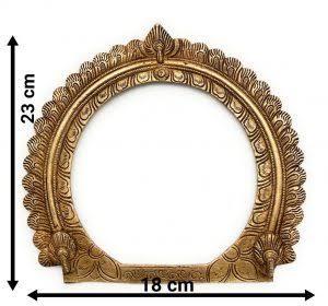 Bhunes Brass Round Prabhavali - ArtyCraftz.com
