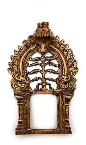 Bhunes Kirti Mukha with Nagaraja Brass Prabhavali - ArtyCraftz.com