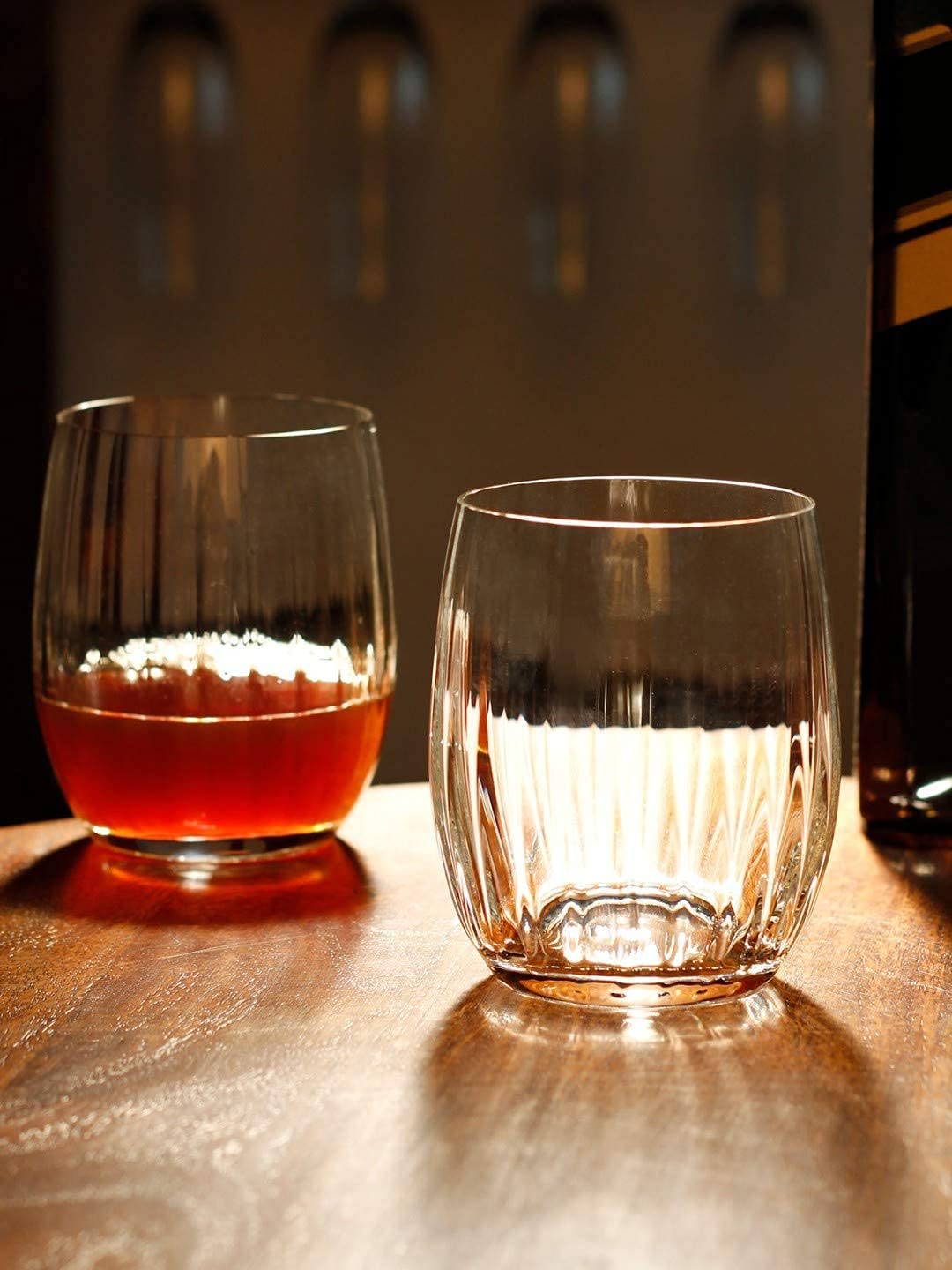 Bohemia-Crystal Club Waterfall Imported Whiskey Glass Set