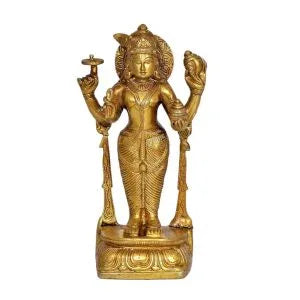 Brass Bhagwan Dhanvantri Statue