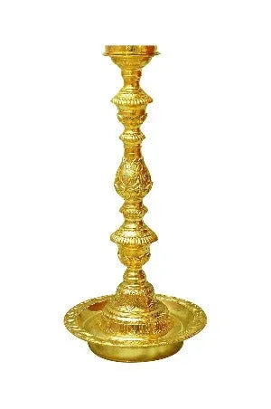 Brass Annam 5 Wicks Lamp Diya - ArtyCraftz.com