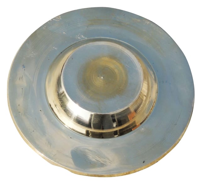 Brass Ashtray with Mother-of-Pearl Inlay-ArtyCraftz.com