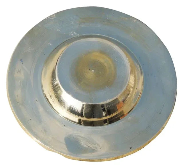 Brass Ashtray with Mother-of-Pearl Inlay-ArtyCraftz.com