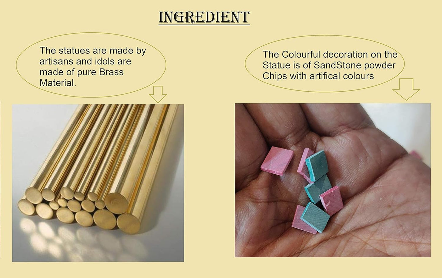 Brass Bala Ganesha Statue-ArtyCraftz.com