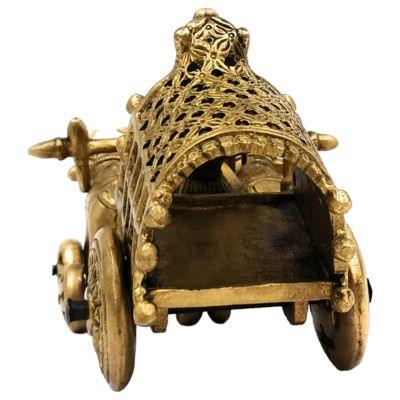 Brass Bullock Cart Showpiece