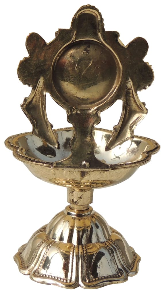 Brass Chakra Pooja Lamp-ArtyCraftz.com