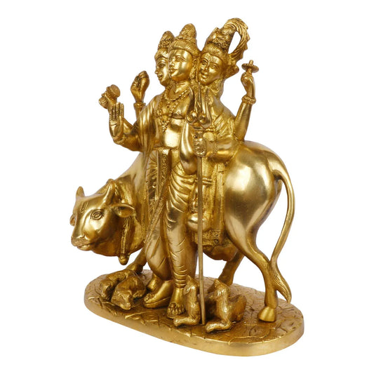 Brass Dattatreya Idol-ArtyCraftz.com