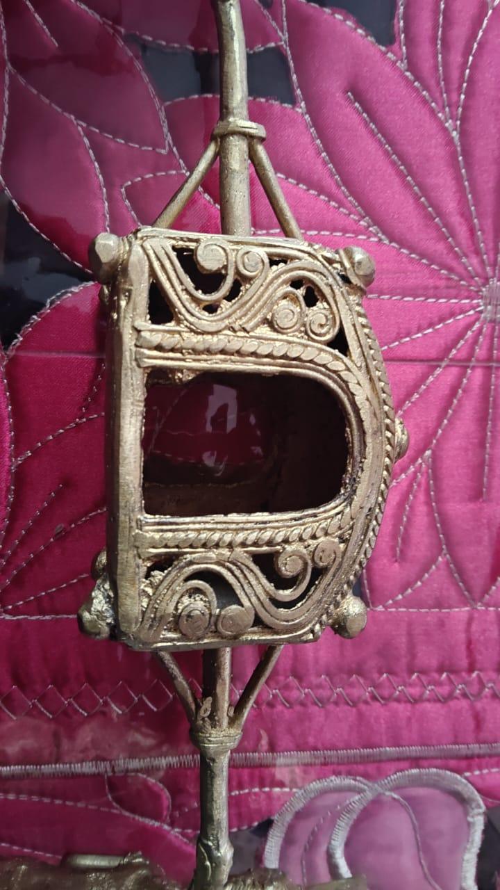 Brass Dhokra Art Royal Journey Showpiece Live Image - Pallak