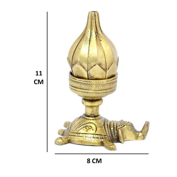 Brass Elephant Dhoop Burner-ArtyCraftz.com