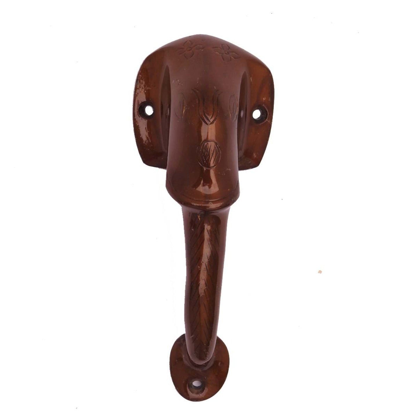 Brass Elephant Face Door Handle - ArtyCraftz.com