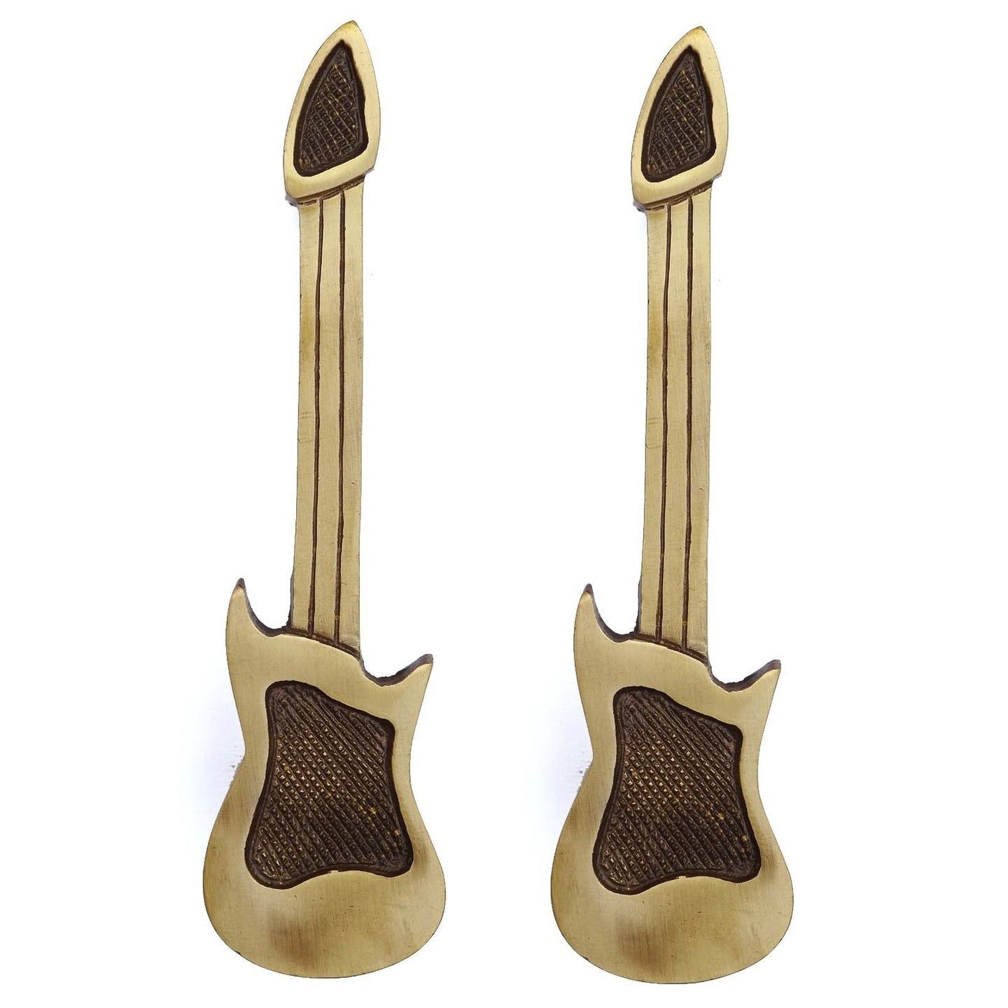 Brass Guitar Shape Door Handle Looks Very Charming for Door (Set of 2 Handle) - ArtyCraftz.com
