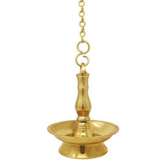 Brass Plain Thooku Vilakku-ArtyCraftz.com