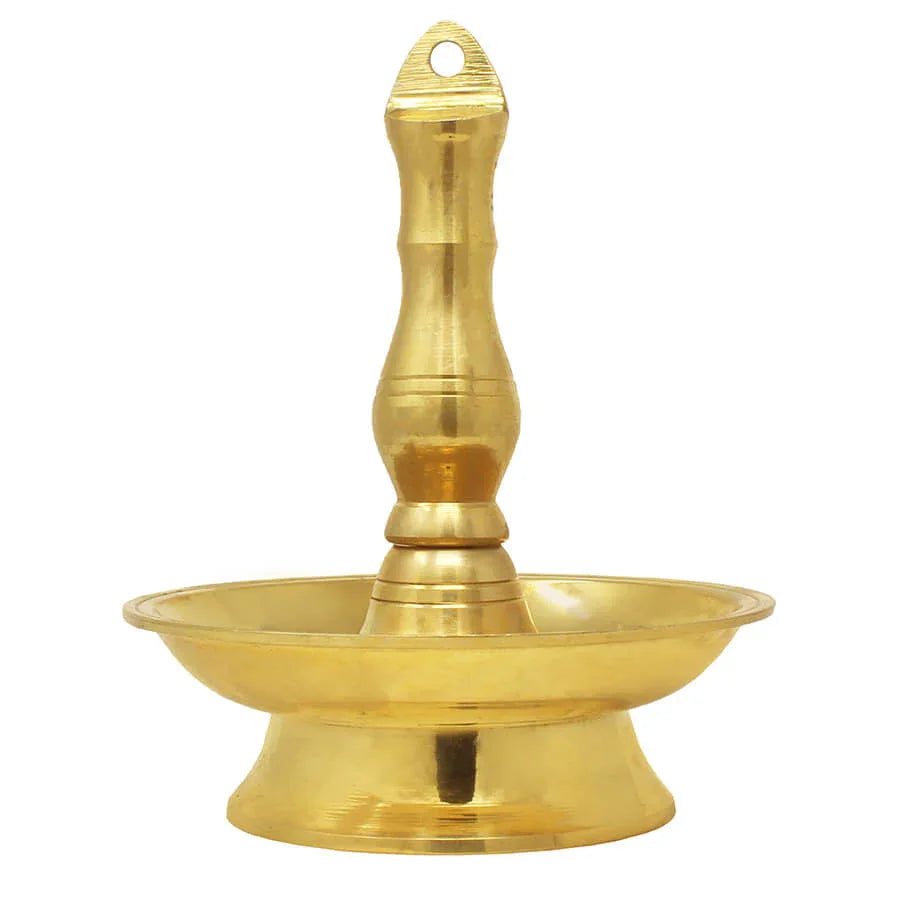 Brass Plain Thooku Vilakku-ArtyCraftz.com