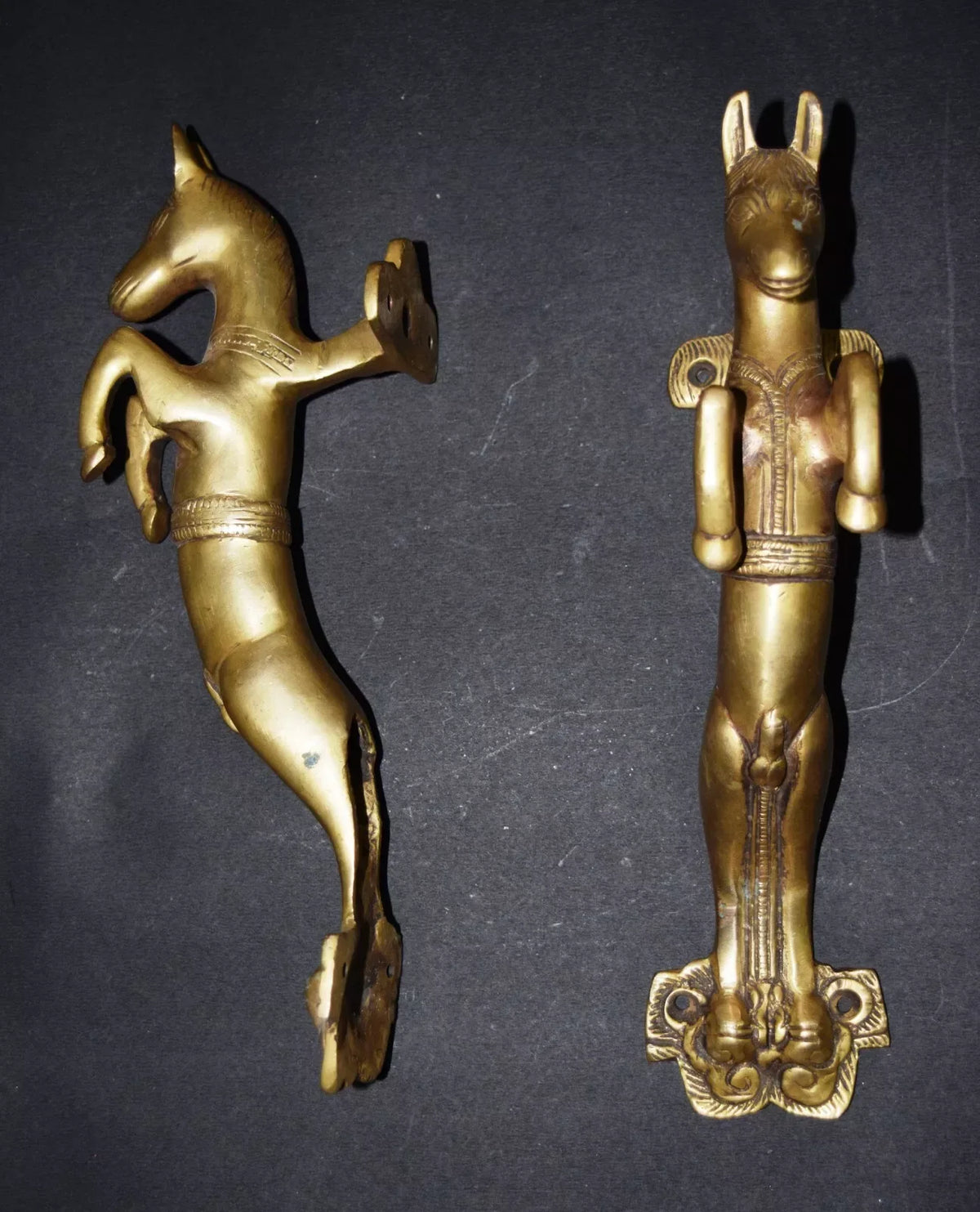 Brass Horse Shape Door Handle