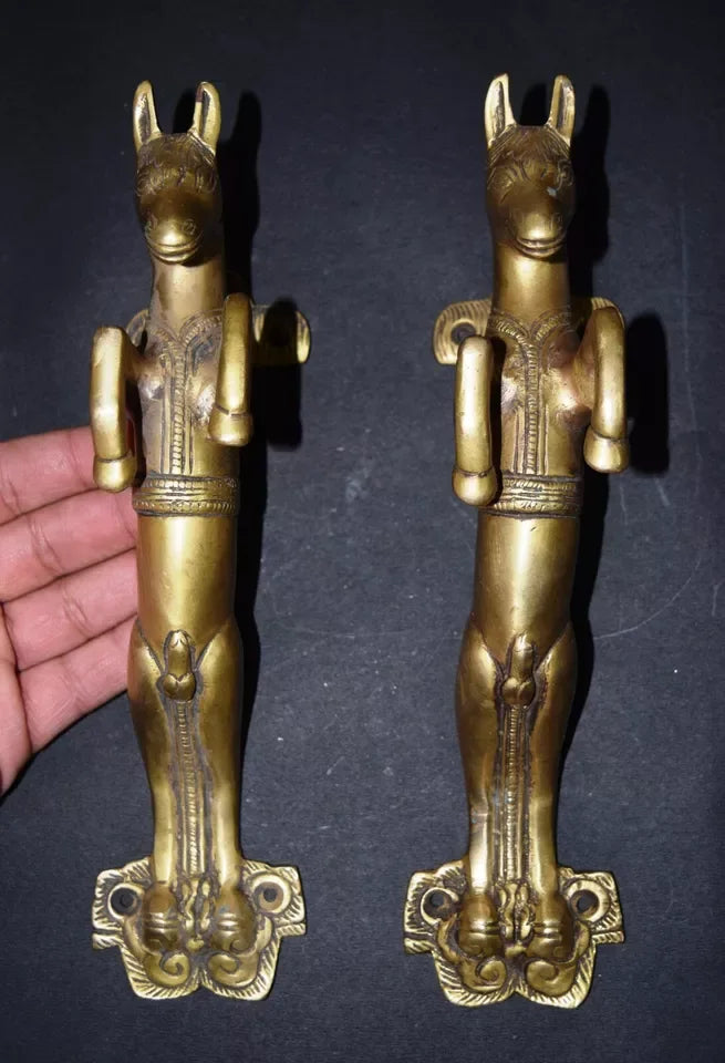 Brass Horse Shape Door Handle