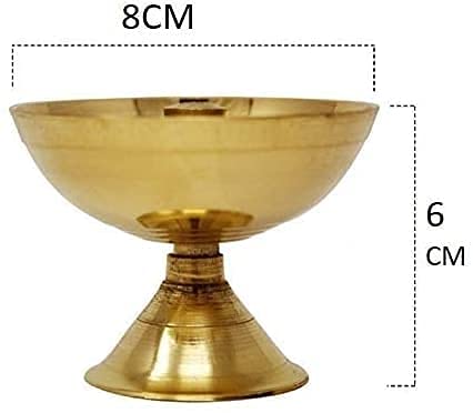 Brass Kamal Akhand Diya Oil Lamp