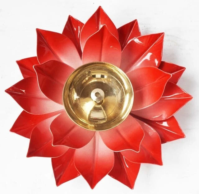 Brass Lotus Kuber Diya Gift & Home Decor - ArtyCraftz.com