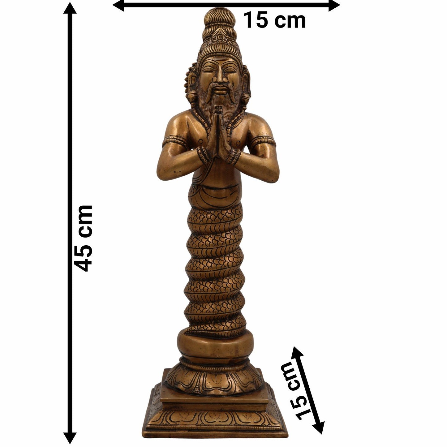 Brass Maharishi Patanjali Idol-ArtyCraftz.com