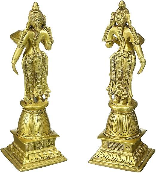Traditional Brass Deepalakshmi Oil Lamp-ArtyCraftz.com