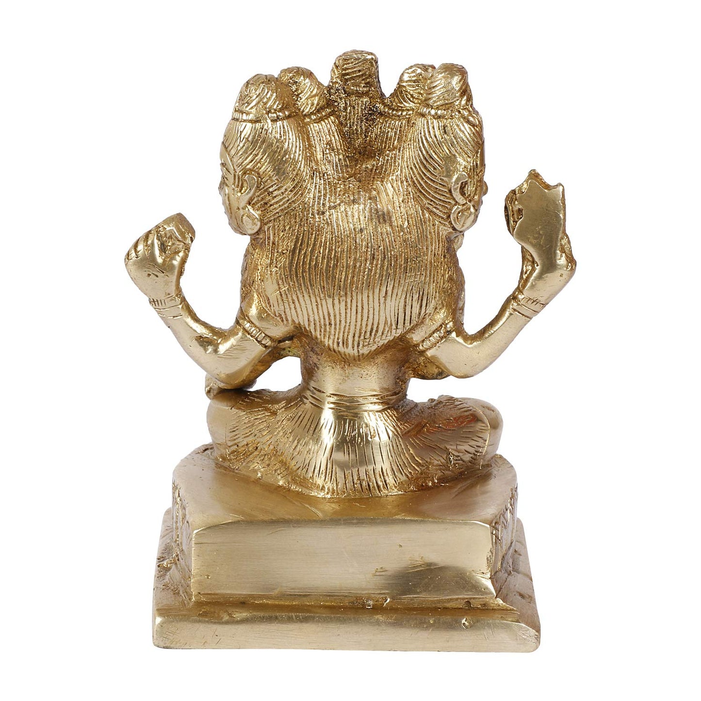 Brass Panchmukhi Shiva Statue-ArtyCraftz.com