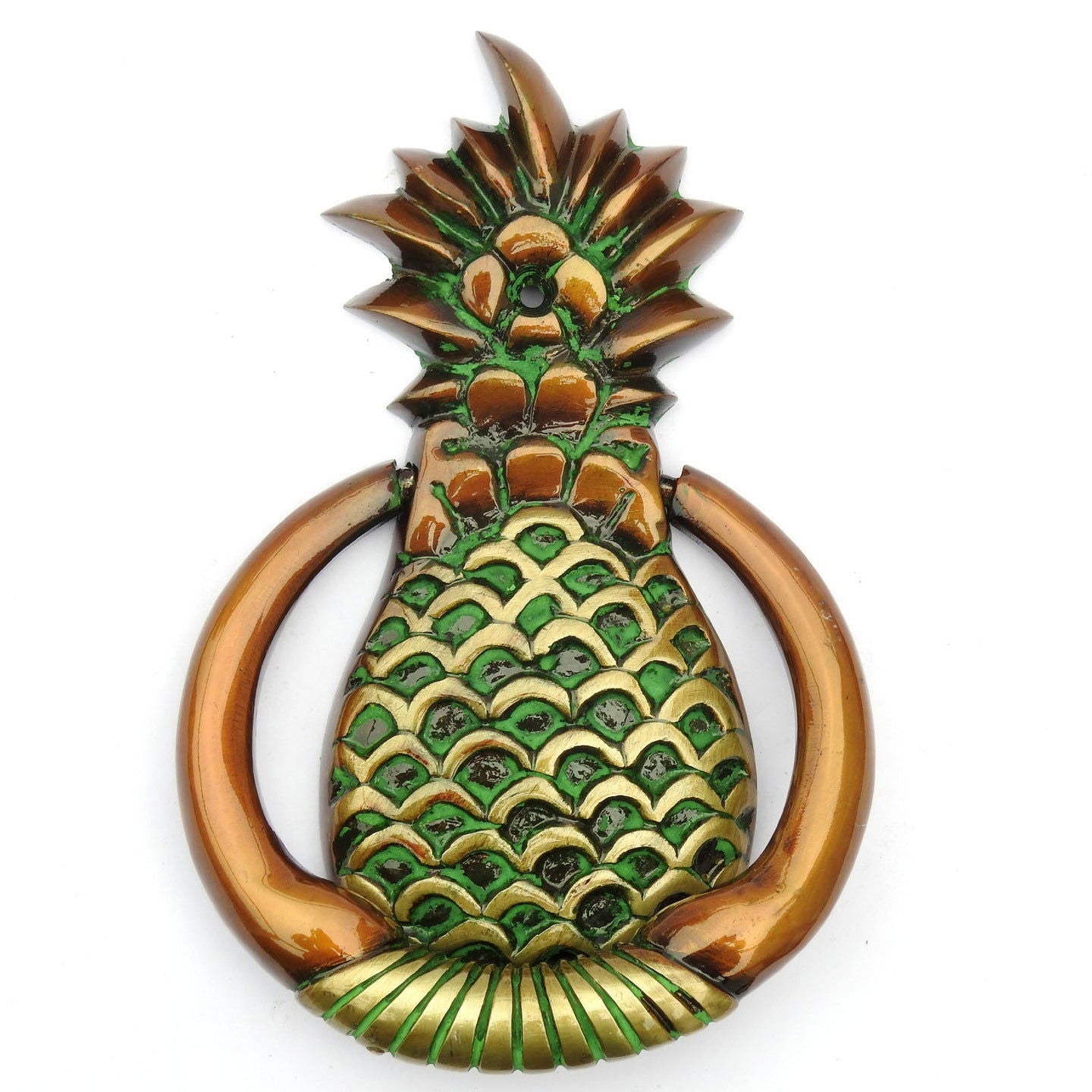 Brass Pineapple Shape Door Knocker - ArtyCraftz.com