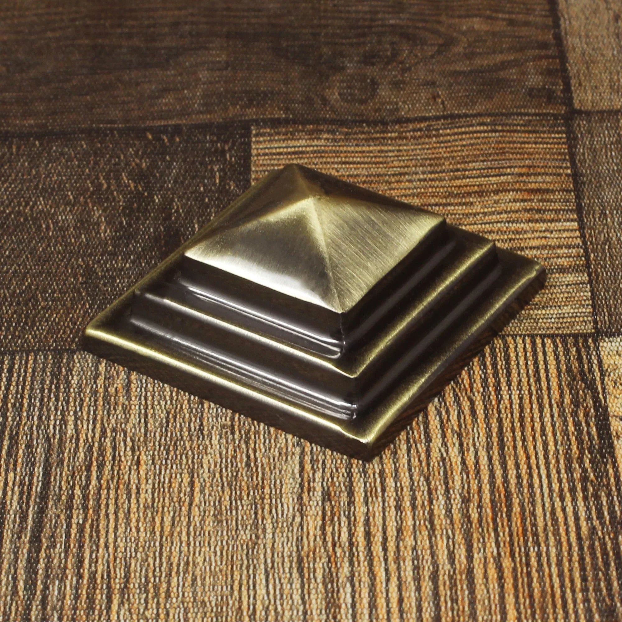 Brass Pyramid Door Dome Antique Diamond Cut Finish – ArtyCraftz