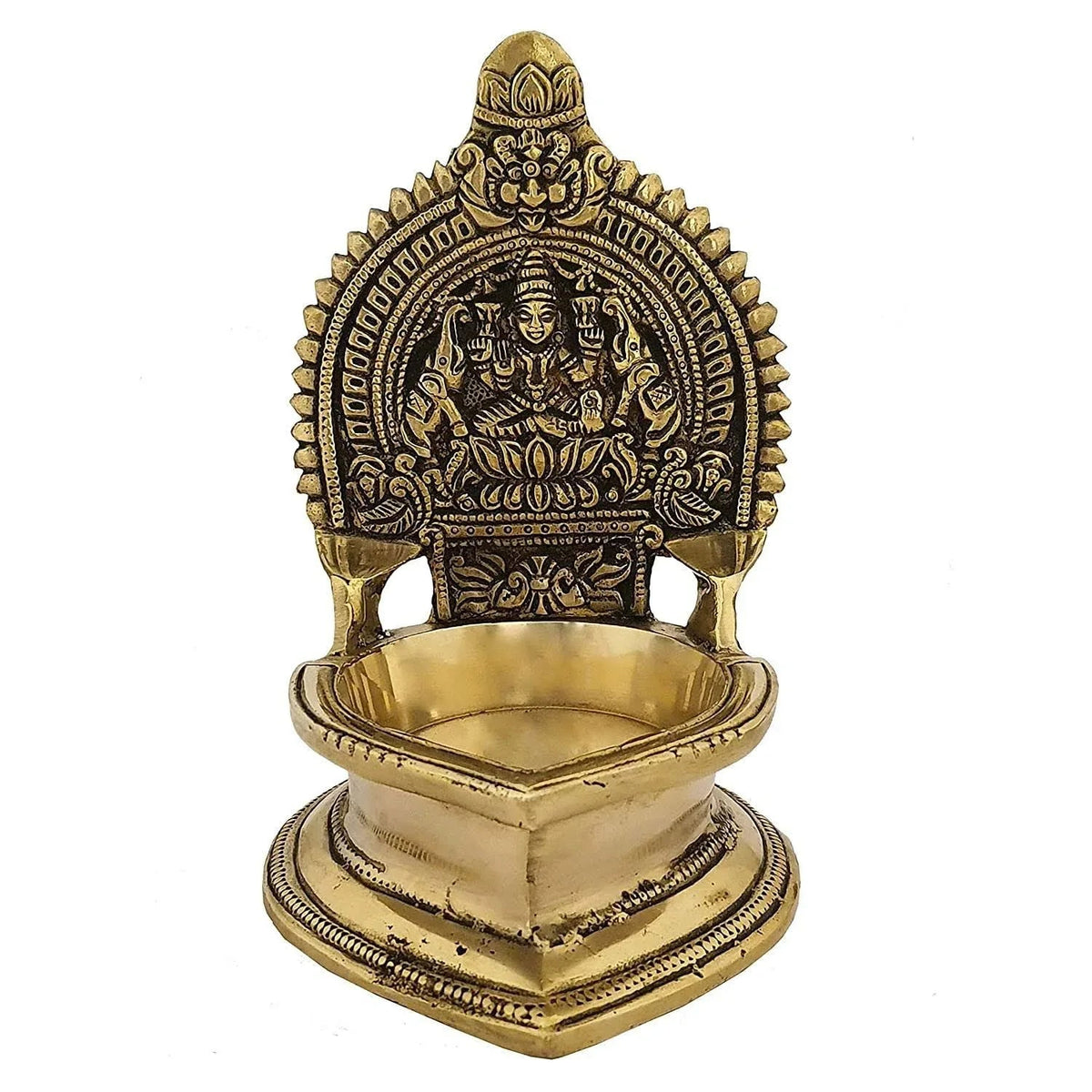 Brass Sri Kamatchi Amman Vilakku - ArtyCraftz.com