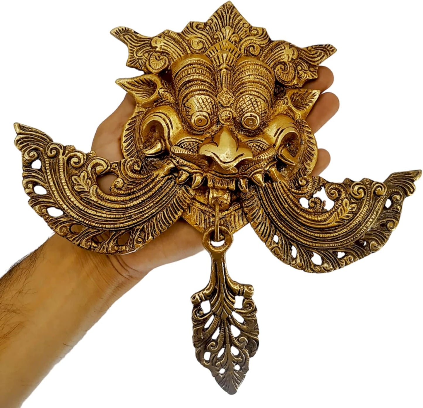 Brass Vastu Evil Eye Buri Nazar Protection Wall Hanging