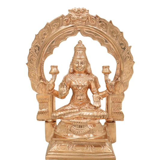 Bronze Mahalakshmi Statue-ArtyCraftz.com