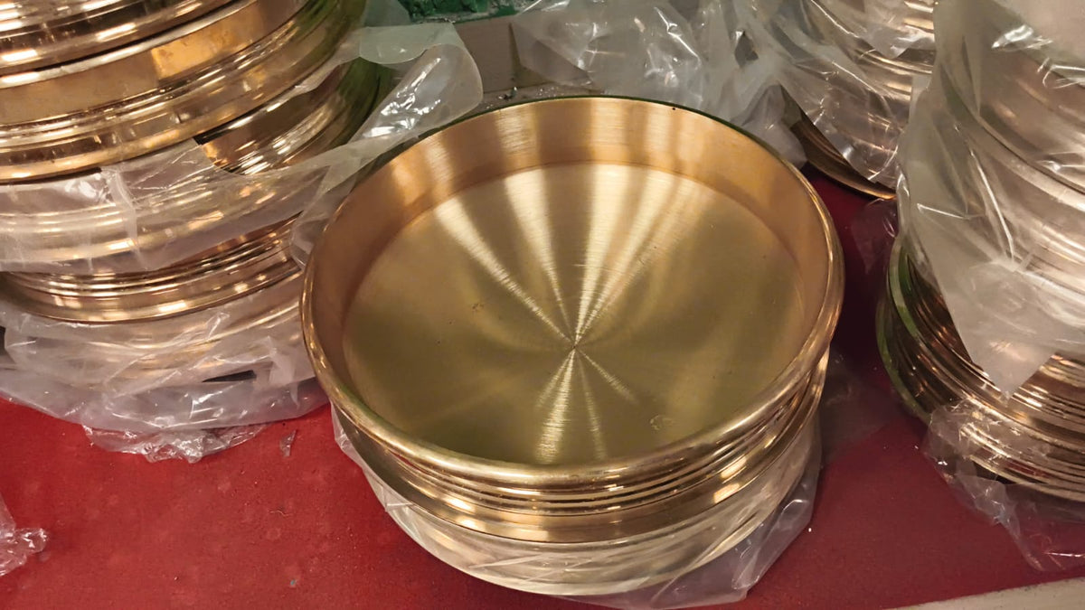 Traditional Bronze Solid Serving and Decorative Urli