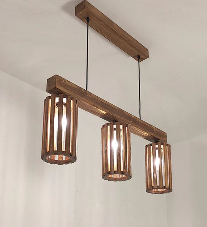 Casa Brown 3 Series Hanging Lamp-ArtyCraftz.com