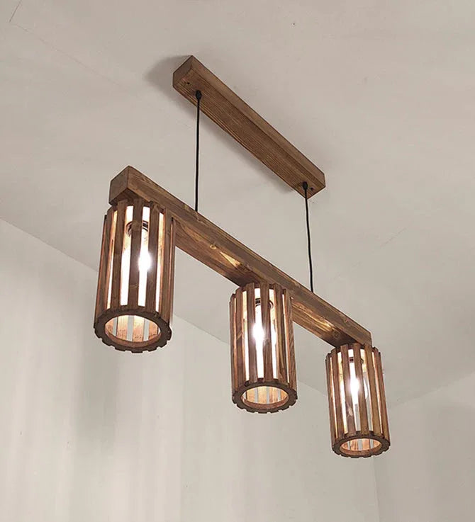 Casa Brown 3 Series Hanging Lamp-ArtyCraftz.com