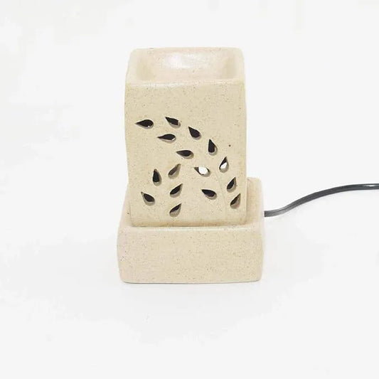 Ceramic Electric Diffuser Square Lamp