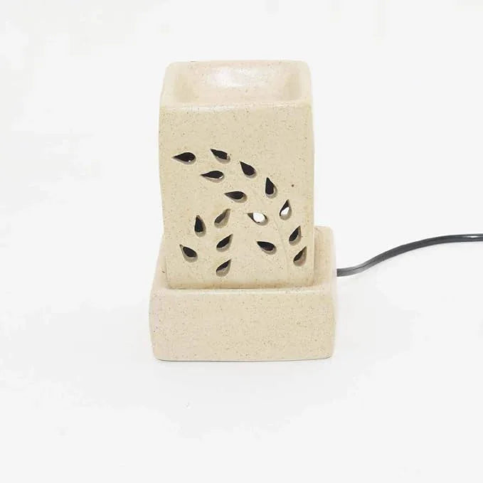 Ceramic Electric Diffuser Square Lamp