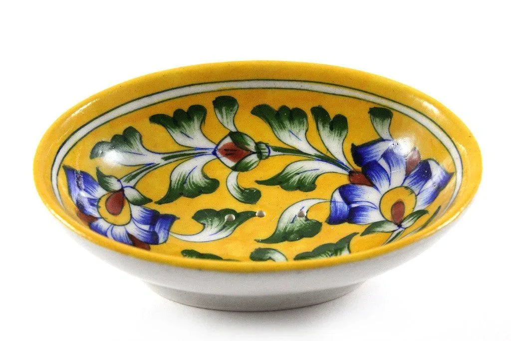 Ceramic Soap Dish and Toothbrush Holder-ArtyCraftz.com