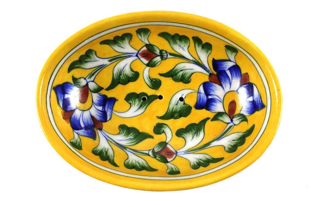 Ceramic Soap Dish and Toothbrush Holder-ArtyCraftz.com