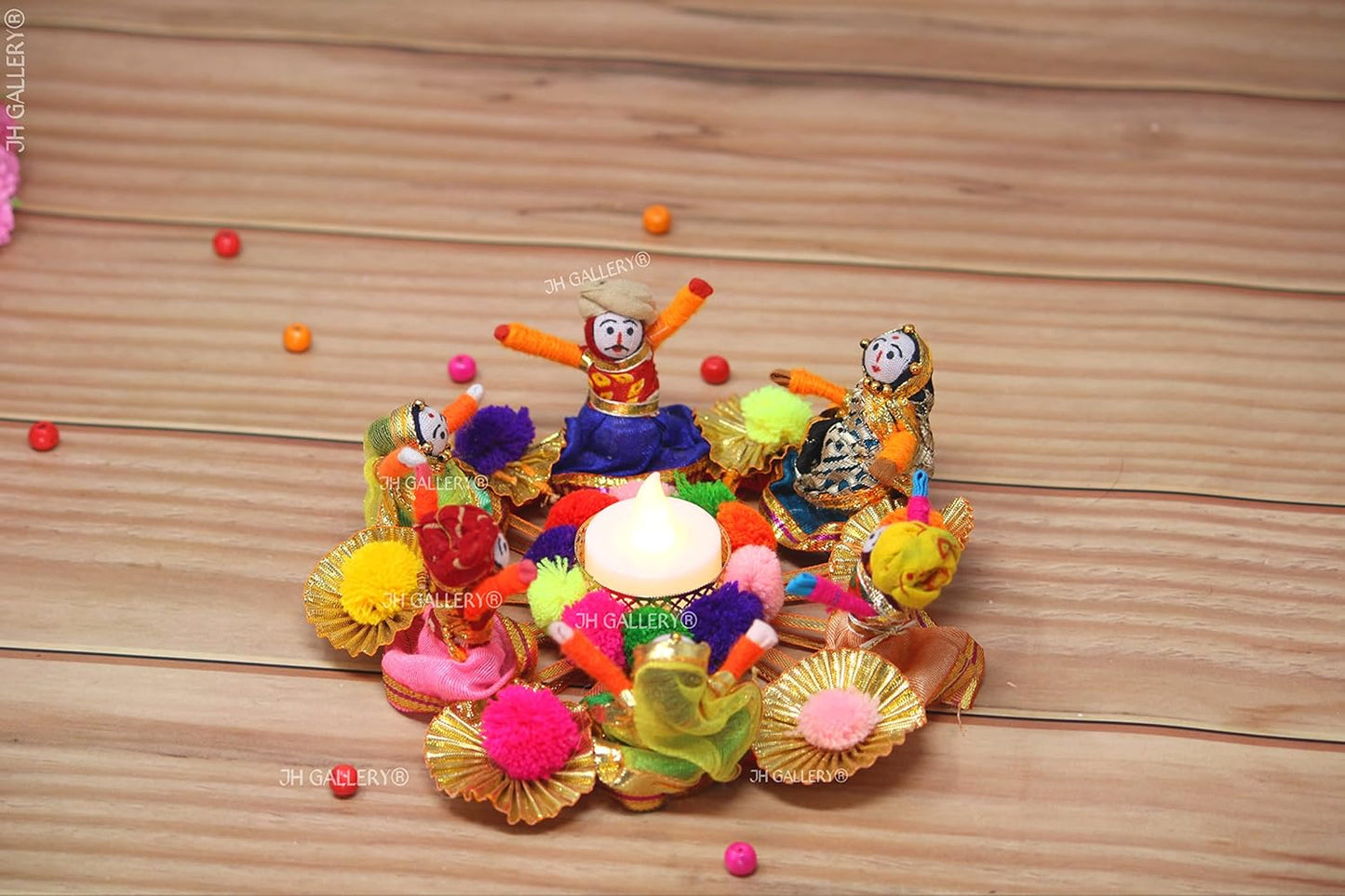 Chaupal Dolls Decorative Tealight Candle Holder