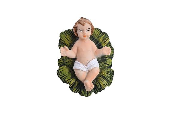 Christmas Crib Idols Set of 15 Pieces Multicolour, 5 Inch - ArtyCraftz.com