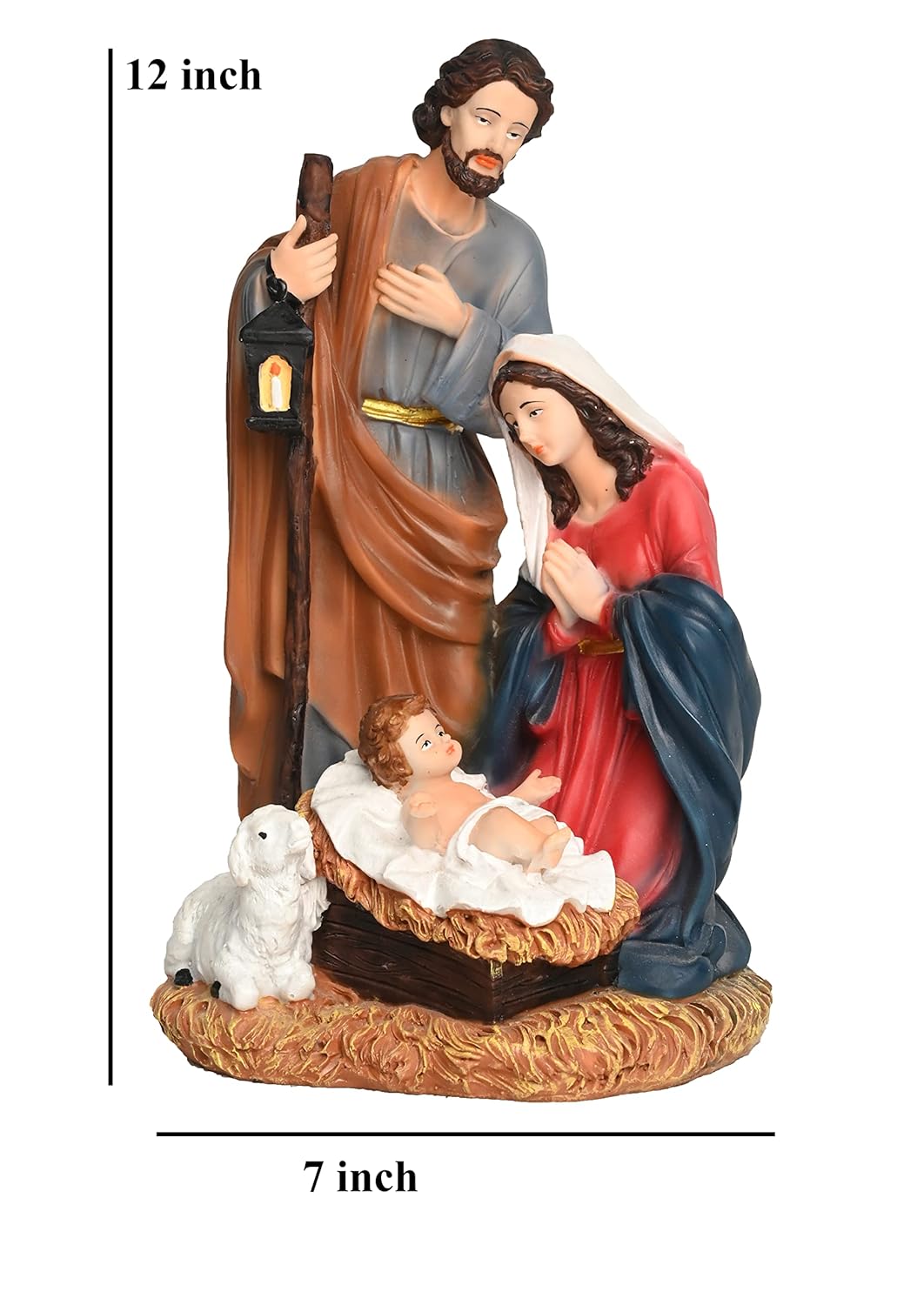 Christmas Holy Family Showpiece-ArtyCraftz.com